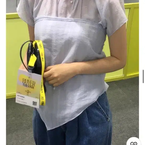 [BUNJANG] Peter and Wendy Pearl Detail Blouse - White / 시착새상품]피터앤웬디 블라우스 <<화이트>>