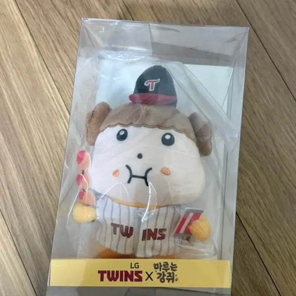 [BUNJANG] Maru is a Dog LG Twins Collaboration Mukgomaru Doll Keychain / 마루는 강쥐 엘지트윈스 콜라보 먹고마루 인형 키링