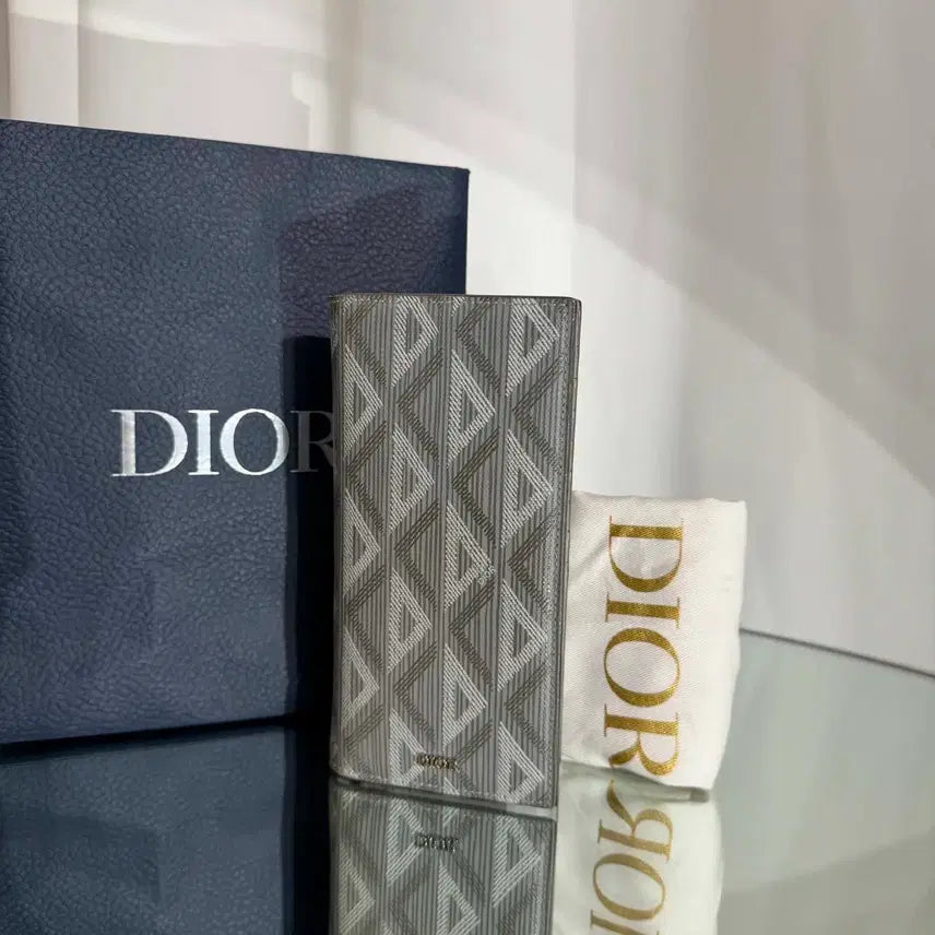 [BUNJANG] Dior Diamond Long Wallet / 디올 다이아 장지갑