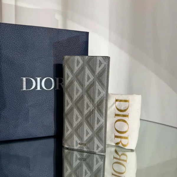 [BUNJANG] Dior Diamond Long Wallet / 디올 다이아 장지갑