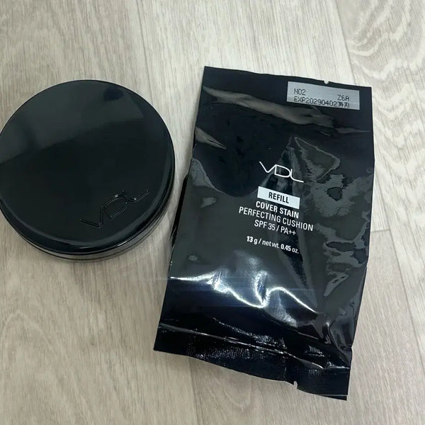 [BUNJANG] VDL Cover Stain Cushion SPF50+ PA+++ N02 (Refill Included) / VDL 커버 스테인 쿠션 N02