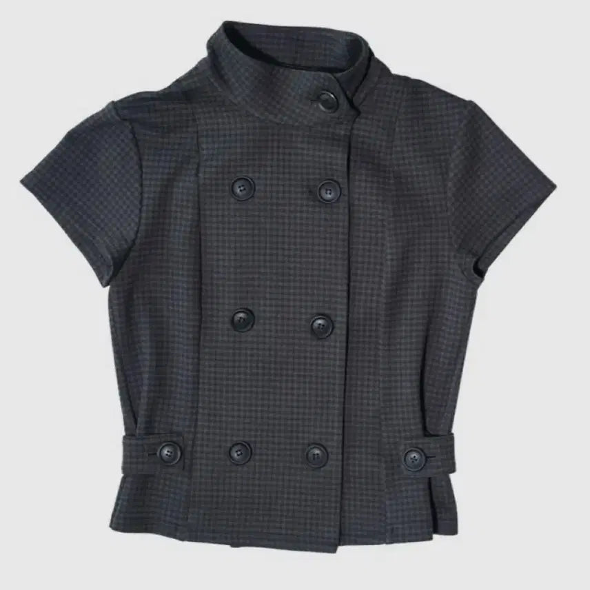 [BUNJANG] In N Yang Harmony Double Check Button Jacket / 인앤양인하모니 더블 체크 버튼 자켓 (택있음)