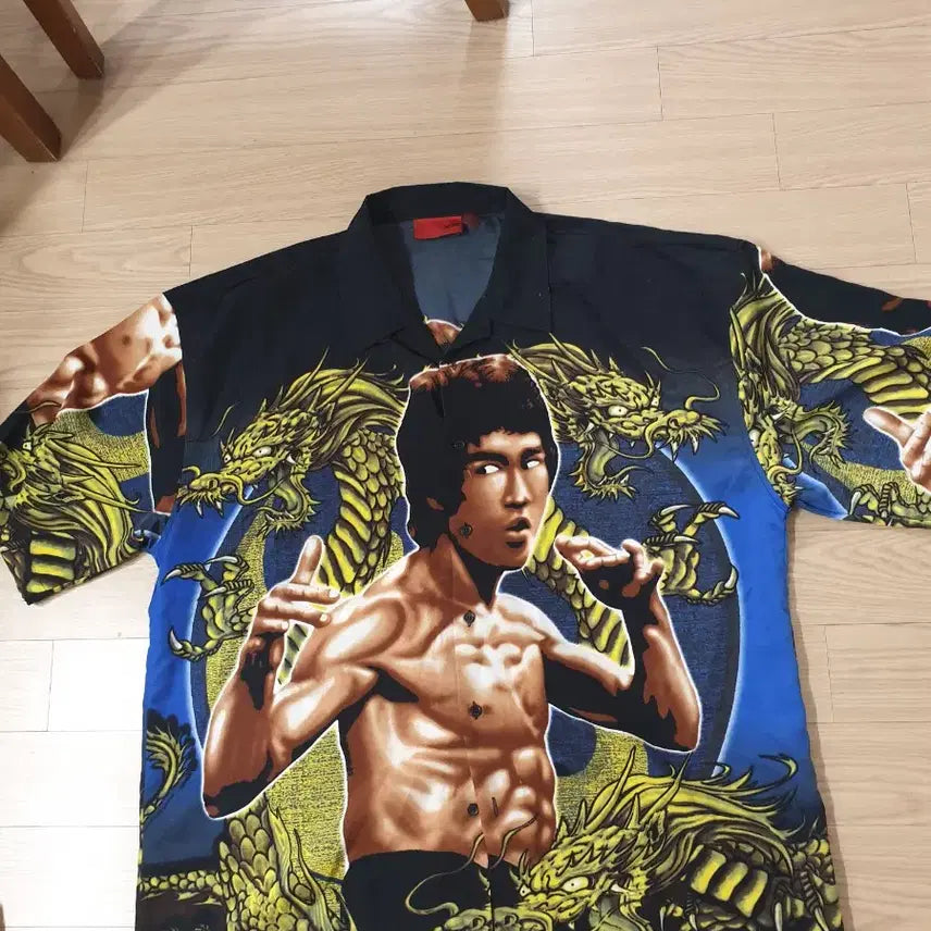 [BUNJANG] Vintage Bruce Lee Shirt / 빈티지 브루스 리 이소룡   셔츠