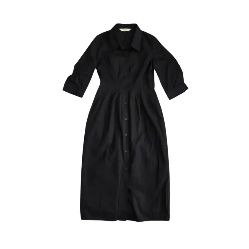 [BUNJANG] KINDERSALMON Essential Silhouette Shirt Dress / KINDERSALMON 킨더살몬 에센셜 실루엣 셔츠 원피스