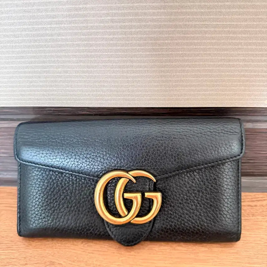 [BUNJANG] Gucci Marmont Long Wallet / 구찌 마몬트 장지갑