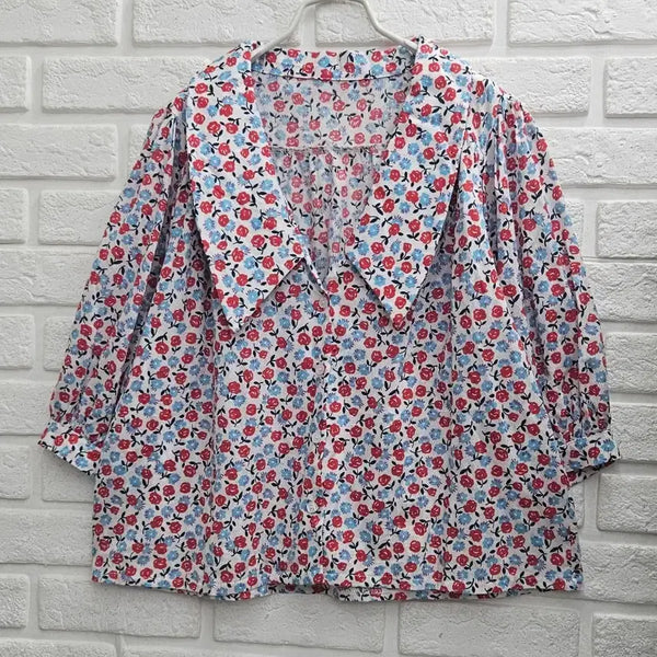 [BUNJANG] Blooming Floral Shirt / A4749  블루밍 플로럴 셔츠