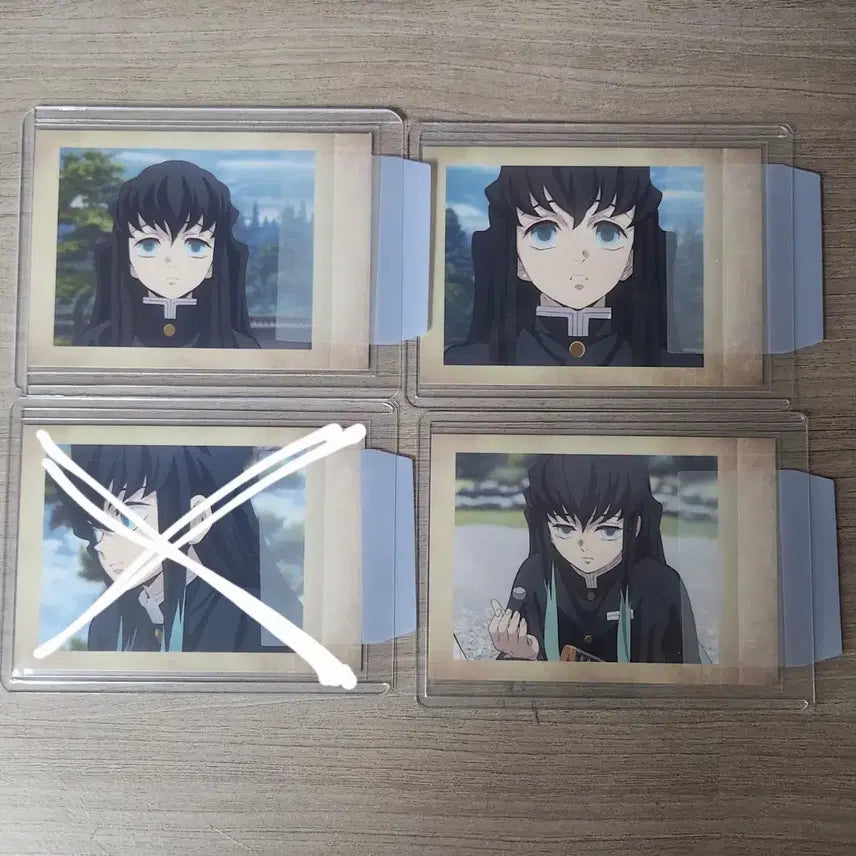 [BUNJANG] Muichiro Tokito Nichirin Blade Pass Card Set / 무이치로 파샤코레 일괄(3장)