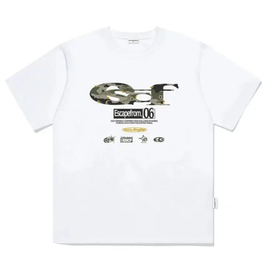 [BUNJANG] Escape From Arm Short Sleeve T-Shirt / 이스케이프프롬 반팔