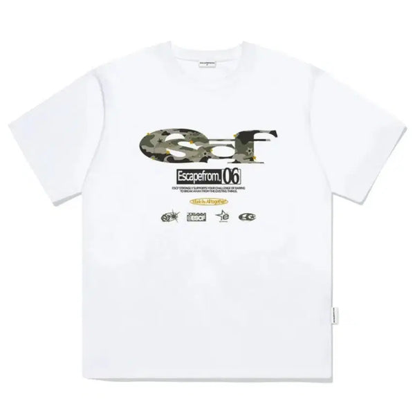 [BUNJANG] Escape From Arm Short Sleeve T-Shirt / 이스케이프프롬 반팔