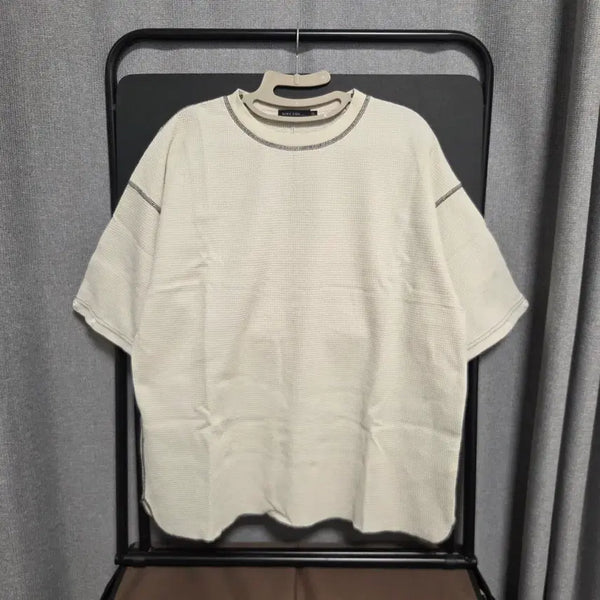 [BUNJANG] Niko And Waffle Stitch Short Sleeve T-Shirt L / Niko And 와플 스티치 반팔 티셔츠 L(100)
