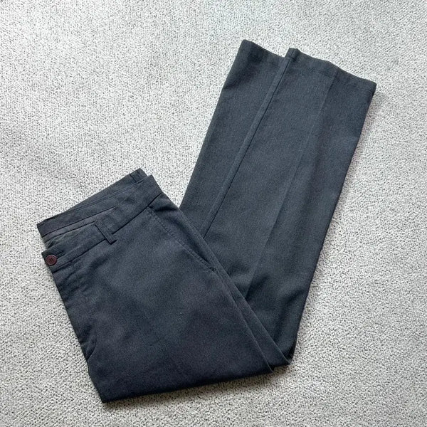 [BUNJANG] Hazzys Charcoal Gray Wool Blend Dress Pants 84 / 헤지스 정장 슬랙스 팬츠 차콜 그레이 84
