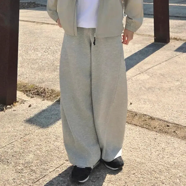 [BUNJANG] Side Wide Pin Tuck Training Pants / 사이드 와이드 트레이닝 팬츠 새상품