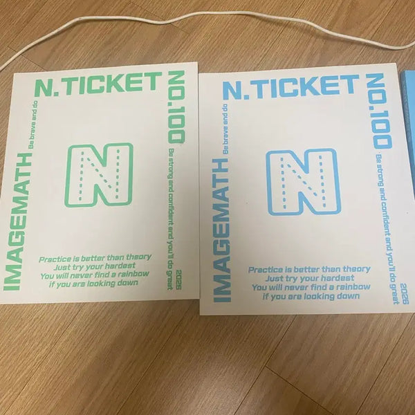 [BUNJANG] Image N Ticket Season 1, 2 Bundle Set / 마지막 인하) 2026 이미지 n티켓 시즌 1,2 수1,수2 일괄로 팝니다