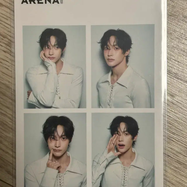 [BUNJANG] Won Bin Arena Homme Four-Cut Photo / 원빈 아레나옴므 네컷사진 양도 새상품