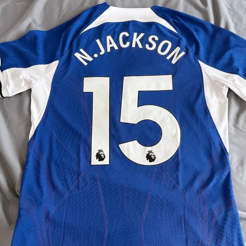 [BUNJANG] Chelsea FC 23-24 Home Kit Nicolas Jackson #15 Size S / 첼시 23-24 홈 니콜라 잭슨 15번 S[95]사이즈