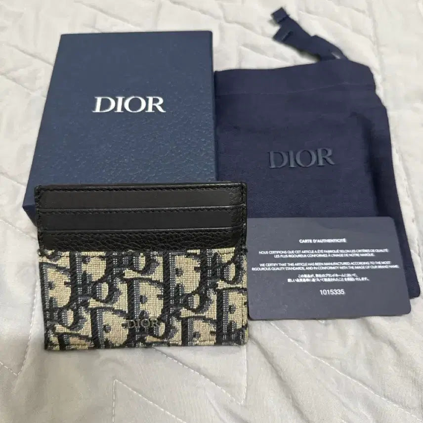 [BUNJANG] Dior Card Holder Full Box / 디올 카드지갑 풀박스