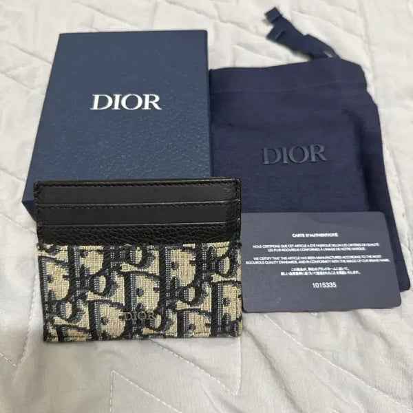 [BUNJANG] Dior Card Holder Full Box / 디올 카드지갑 풀박스