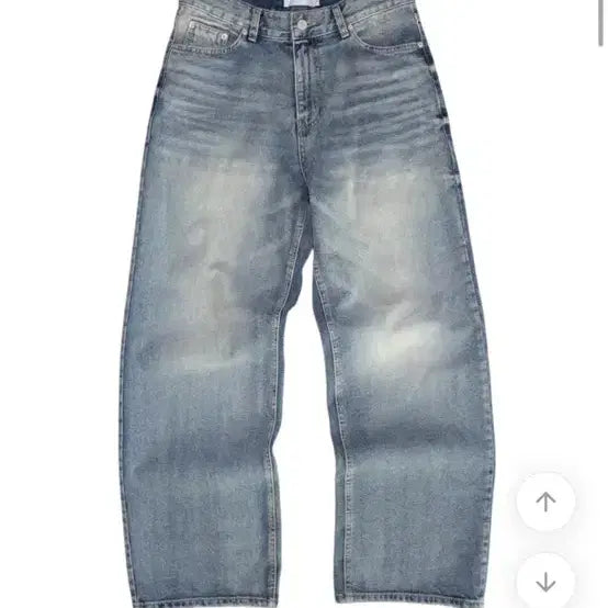 [BUNJANG] IZIZ Double Pocket Denim Jeans (Medium Blue, Size S) / 이즈이즈 Double Pocket Denim 중청 S 새상품