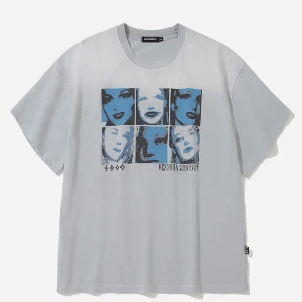 [BUNJANG] Not For Nard Washing Short Sleeve T-Shirt / 낫포너드 워싱 반팔티