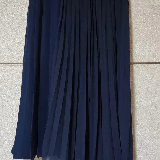 [BUNJANG] KUHO Asymmetrical Pleated Skirt / 구호 언발 플리츠  스커트