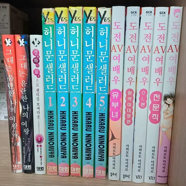 [BUNJANG] Bundle Set of 13 Manga Volumes / 만화책 일괄