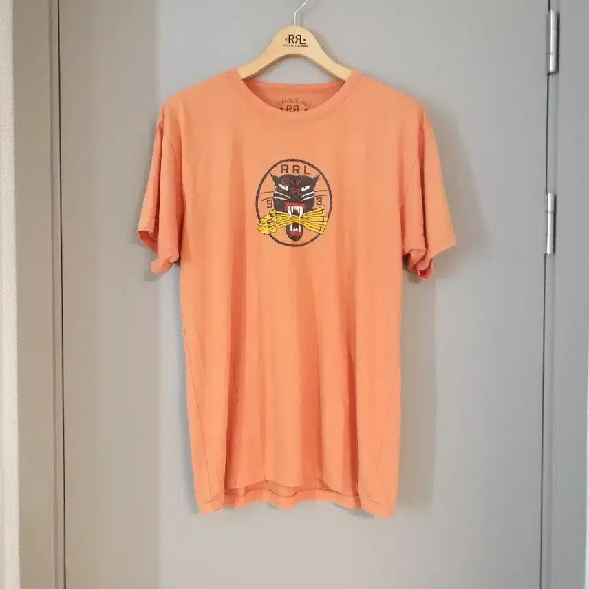 [BUNJANG] RRL Double RL Tiger Graphic T-Shirt L / RRL 더블알엘 타이거 그래픽 반팔 티셔츠 L