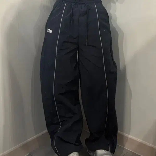 [BUNJANG] 1993 Studio Vintage Piping Pants Navy FREE / FREE 1993스튜디오 빈티지 파이핑 팬츠 네이비