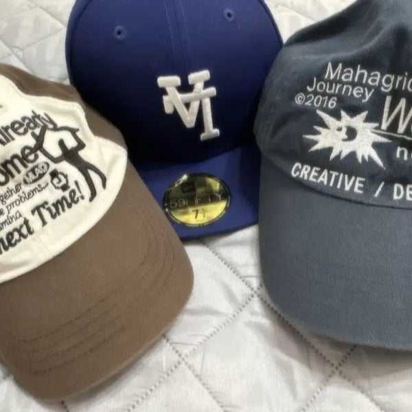 [BUNJANG] Milo Archive, New Era, Maggrid Cap Bundle Set / 브랜드모자 일괄로 팔아요 !!