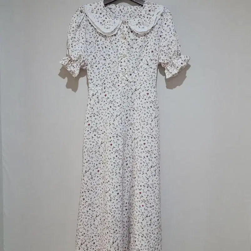 [BUNJANG] Kara Floral Pattern Long Dress / 카라 플로럴 패턴 롱원피스