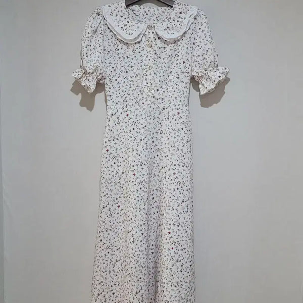 [BUNJANG] Kara Floral Pattern Long Dress / 카라 플로럴 패턴 롱원피스