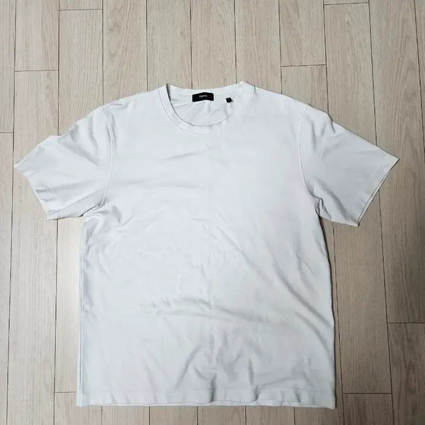 [BUNJANG] Theory 24SS Relaxed Fit Crewneck T-Shirt White M / 24SS 띠어리 릴레이저지 티셔츠 화이트 M