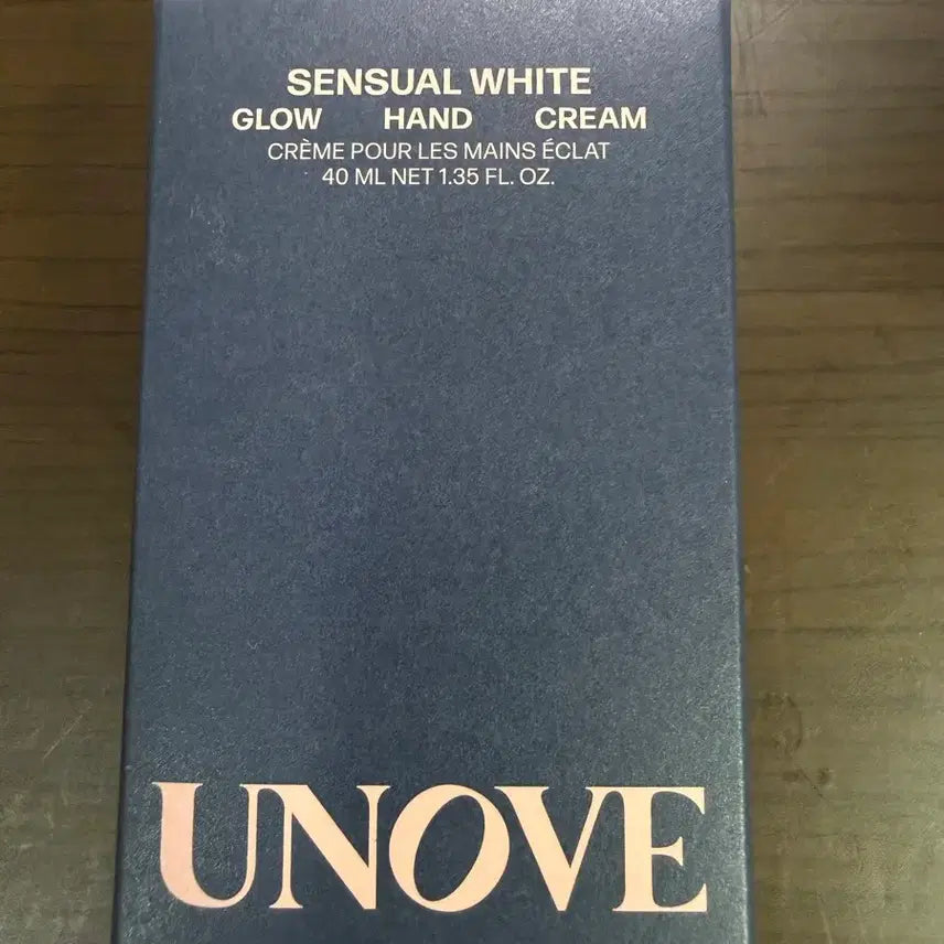[BUNJANG] UNOVE Sensual White Glow Hand Cream 40ml / 어노브 센슈얼 화이트 글로우 핸드크림 40ml