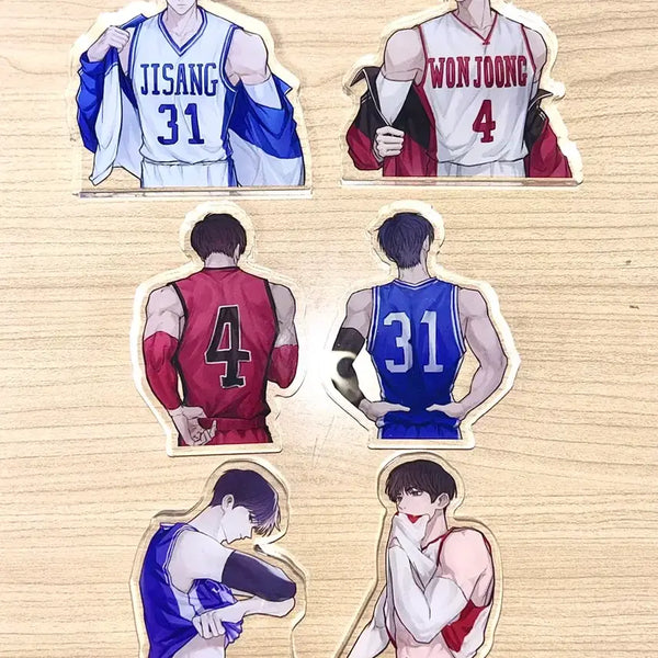 [BUNJANG] Garbage Time Zzuko Ppangjun Acrylic Standee Jeon Youngjoong Sung Joonsu / 가비지타임 쯔코님 빵준 아크릴 코롯토 판매 전영중 성준수