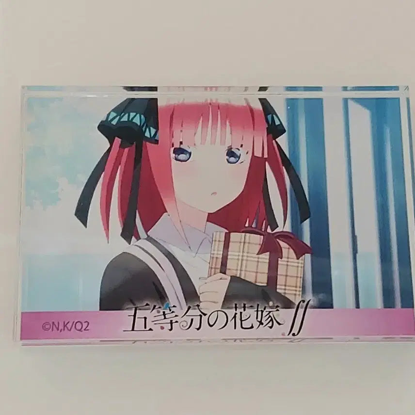 [BUNJANG] The Quintessential Quintuplets Nino Nakano Acrylic Block / 5등분의 신부 니노 아크릴 블럭