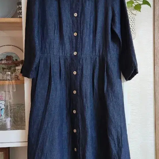 [BUNJANG] Linen Long Dress / 고급스런 린넨 원피스