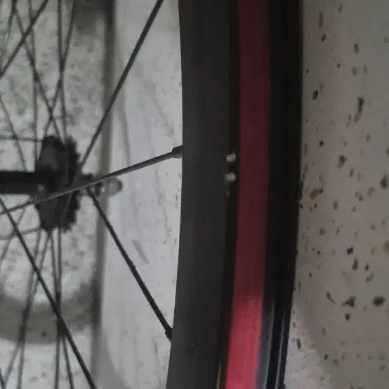 [BUNJANG] Rider's Way Wheelset (Red Accent) / 라이더스웨이 데칼 뗀 휠