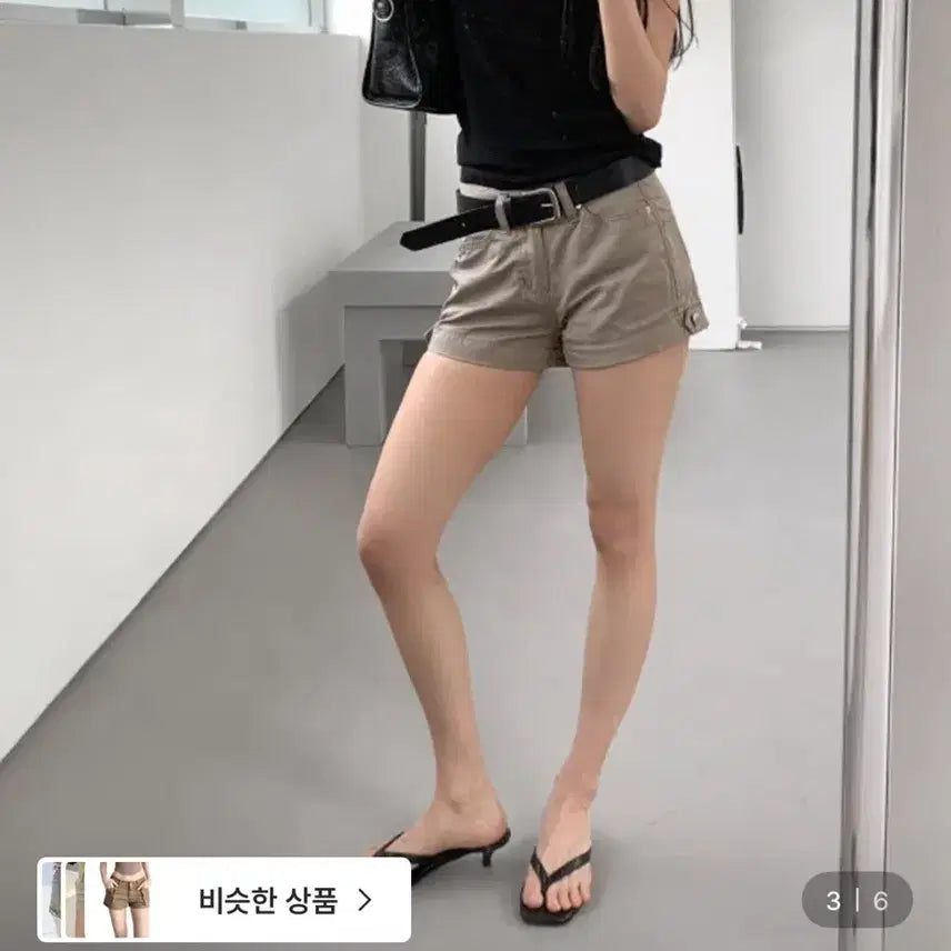 [BUNJANG] Manique Aaron Cotton Pocket Shorts (Brown) / 매니크 에런코튼포켓 숏팬츠 (브라운)