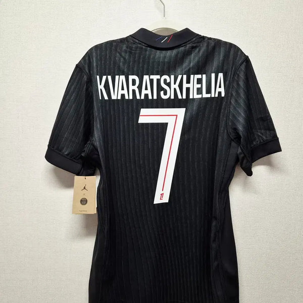 [BUNJANG] Paris Saint-Germain 25-26 Khvicha Kvaratskhelia 4th Official Replica Jersey / (새상품) 25-26 파리 생제르망 4th 흐비차 리그 정품 유니폼