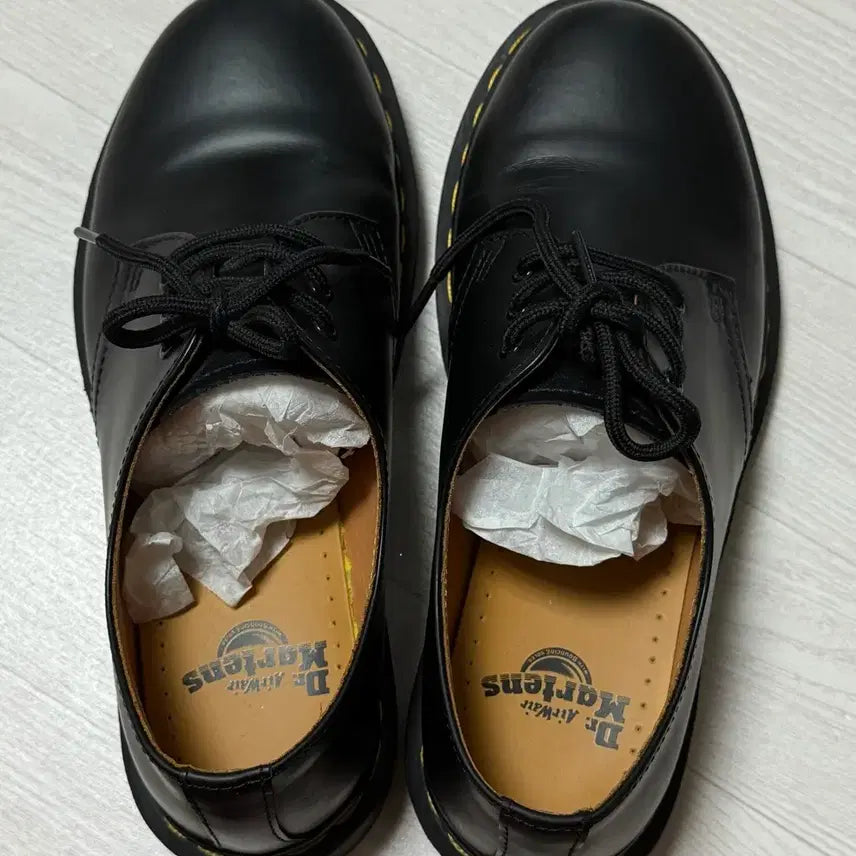 [BUNJANG] Dr. Martens 1461 Smooth Leather Shoes - Black / 닥터마틴 1461 스무스 250
