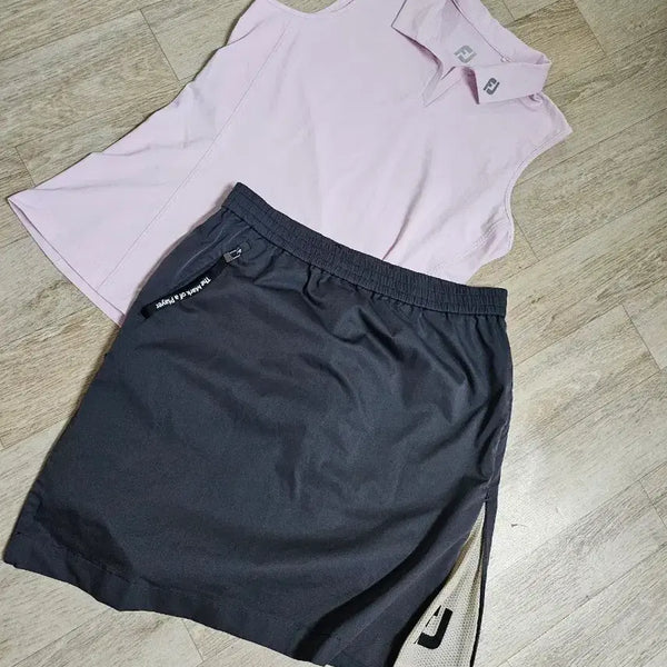 [BUNJANG] FootJoy Golfwear Skirt and T-shirt Set / 풋조이 티 치마 95호