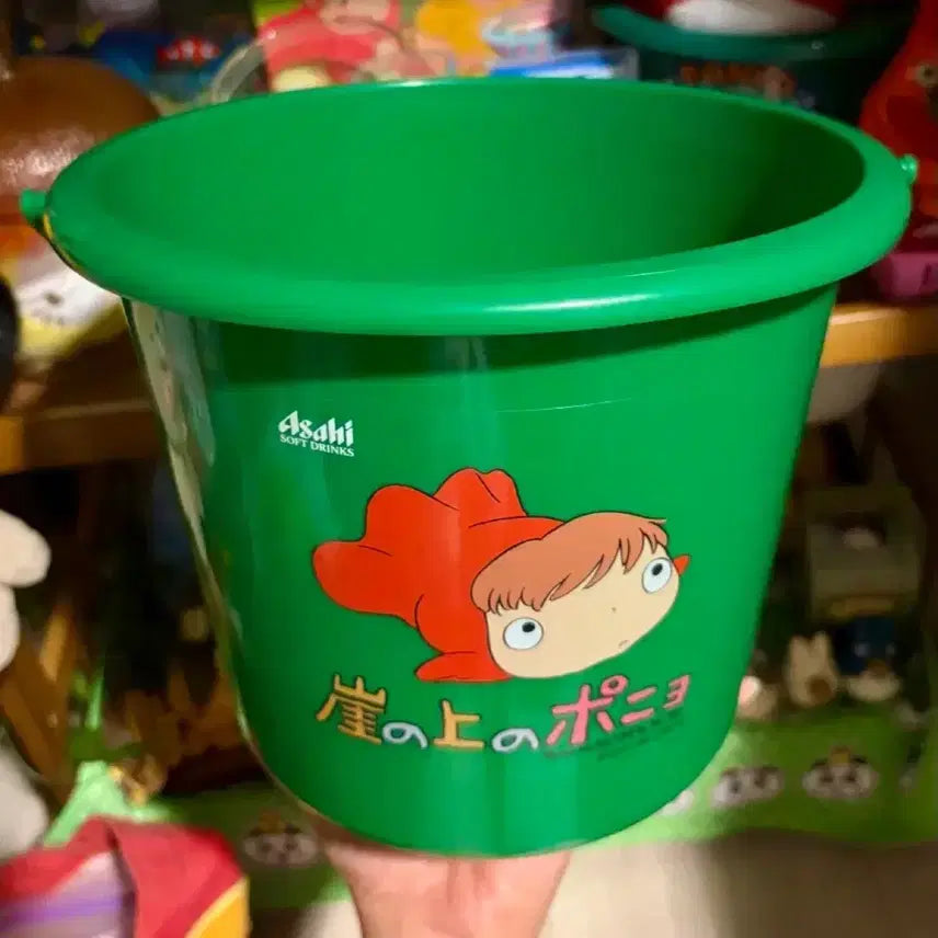 [BUNJANG] Studio Ghibli Ponyo Asahi Bucket / 지브리 고전 버량위의포뇨 아사히 양동이