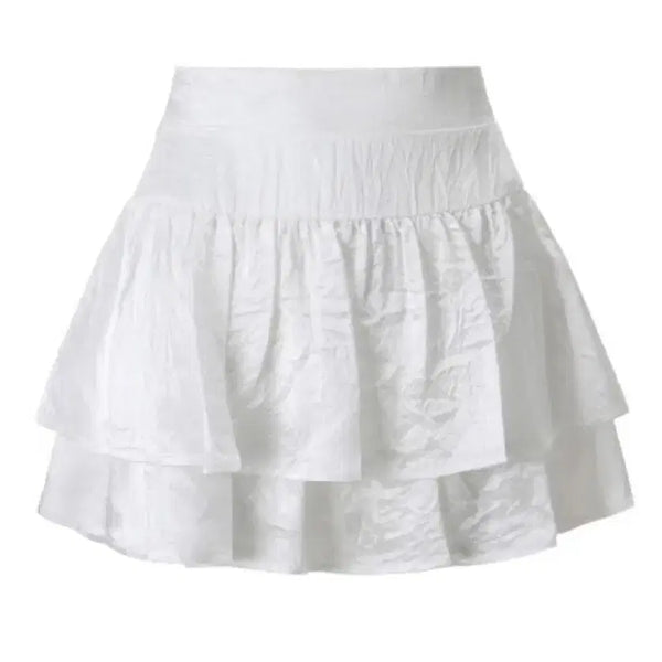 [BUNJANG] 3times Ballerina Skirt White / 쓰리타임즈 발레리나 스커트 화이트