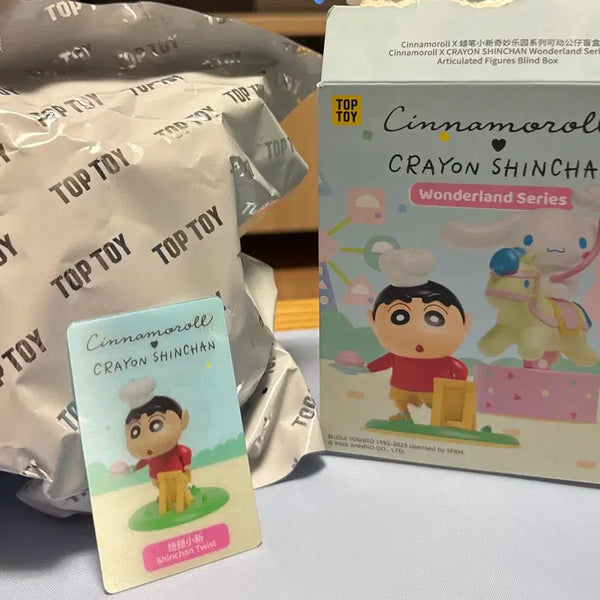 [BUNJANG] Cinnamoroll x Shin-chan Wonderland Figure / 시나모롤 짱구 원더랜드 피규어