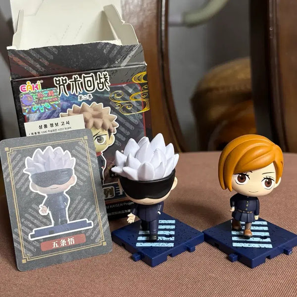 [BUNJANG] EAKI Jujutsu Kaisen Working Steps Figure Gojo + Nobara / EAKI 주술회전 워킹스텝 피규어 고죠+노바라
