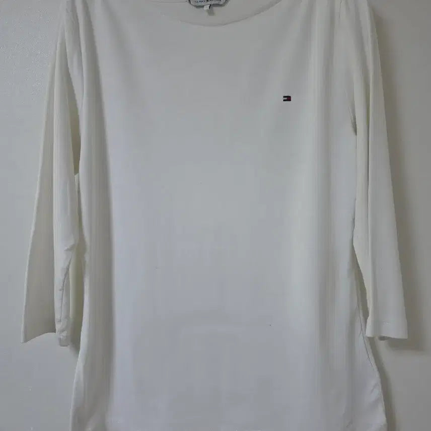 [BUNJANG] Tommy Hilfiger Women's Boat Neck 7/10 Sleeve T-Shirt / Tommy Hilfiger 타미힐피거 여성 보트넥 7부 티셔츠