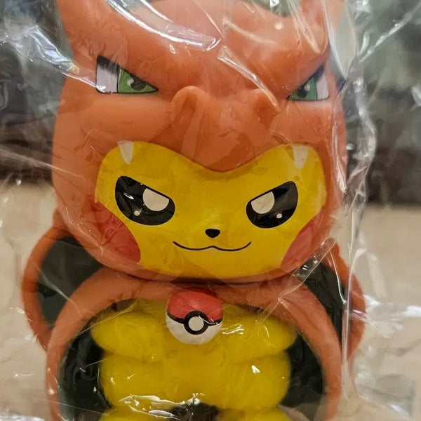 [BUNJANG] Pokemon Pikachu & Charizard Costume Figure / 포켓몬스터 피카츄 리자몽 코스튬 피규어