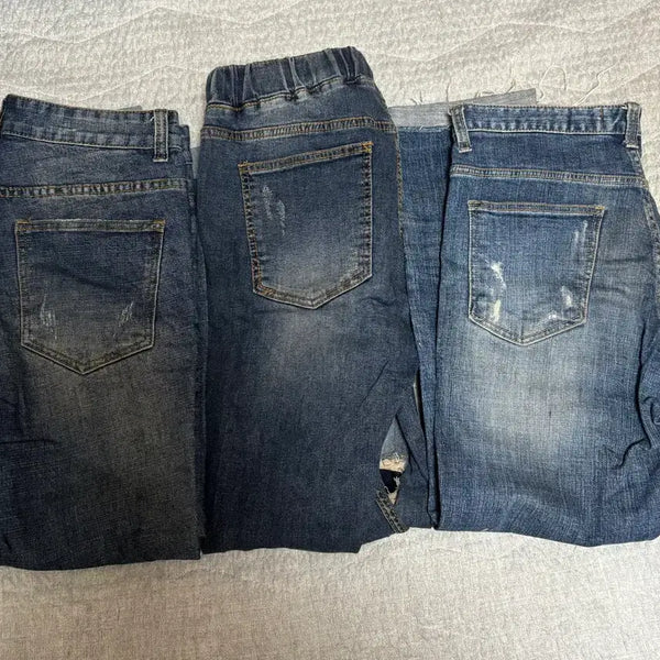 [BUNJANG] Bundle Set Jeans and Slacks (Size S) / 청바지 7벌,슬랙스 1벌(s)