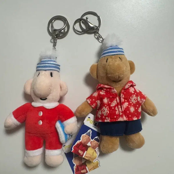 [BUNJANG] Pat and Mat Keyring Set / 패트와 매트 키링 2종세트