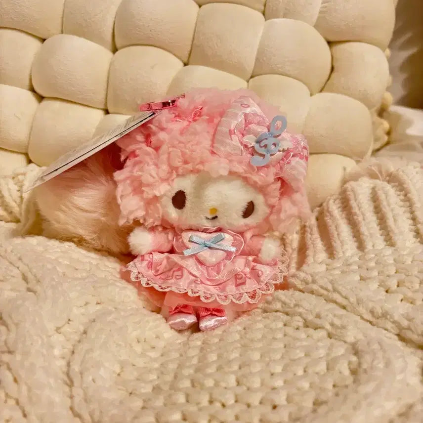 [BUNJANG] Sanrio Piano Birthday Doll Keychain / 새상품)일본 산리오 피아노생일 인형키링