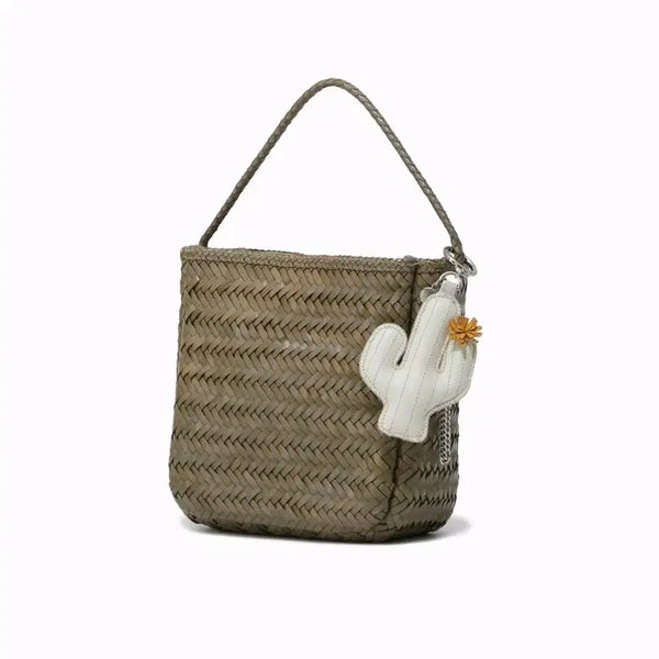 [BUNJANG] Loose & Lounge Rattan Tote Bag Crossbody Bag / 루즈앤라운지 라탄백 토트백 크로스백